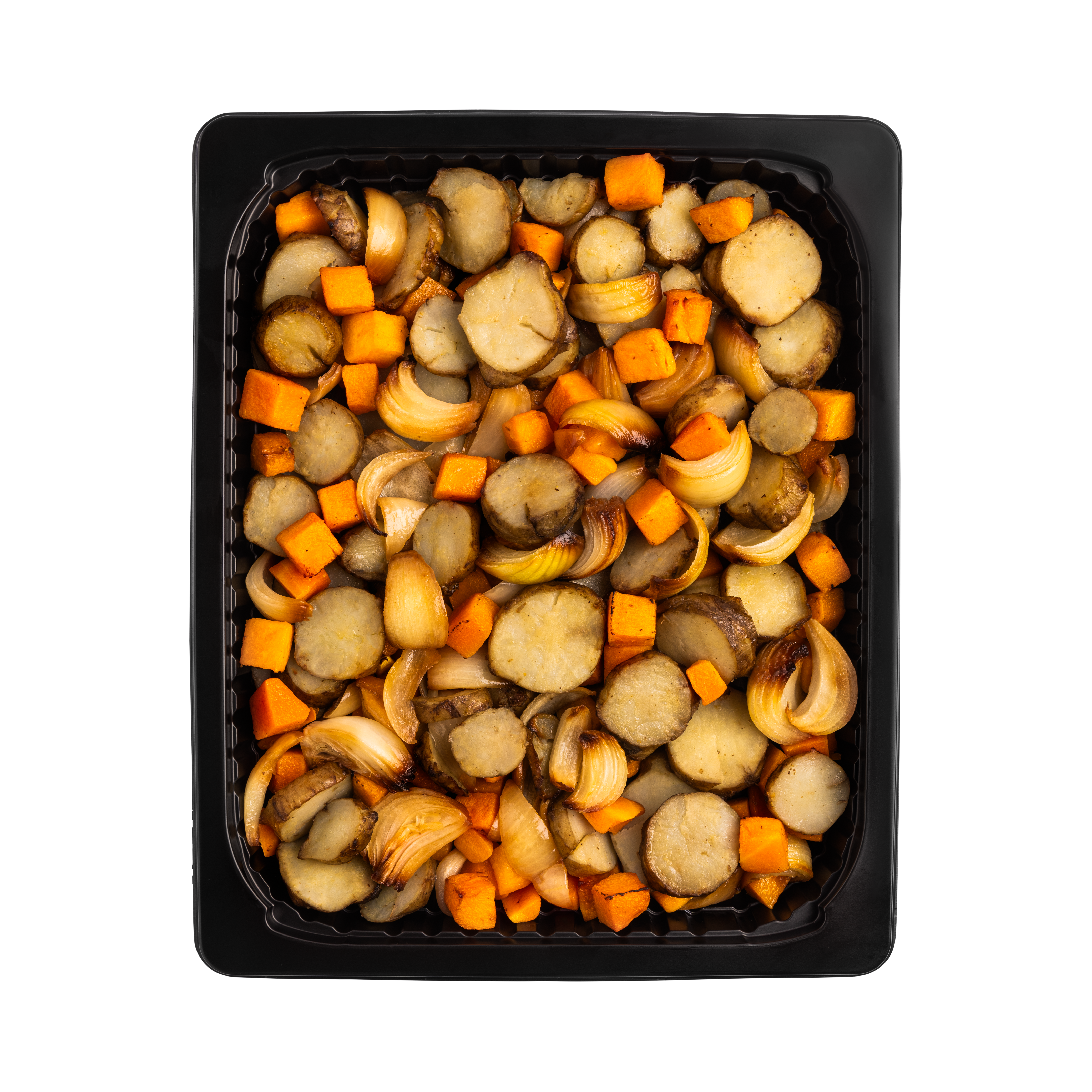 Gastroschaal - Geroosterde aardpeer met pompoen, wortel en ui-1